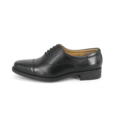 Shoes for Police Men Black leather shoes 
